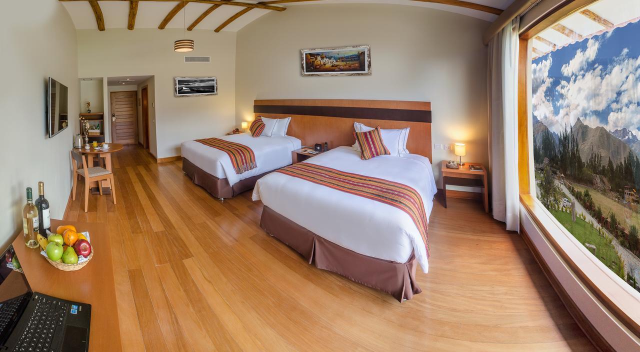 Taypikala Deluxe Valle Sagrado Urubamba Bagian luar foto